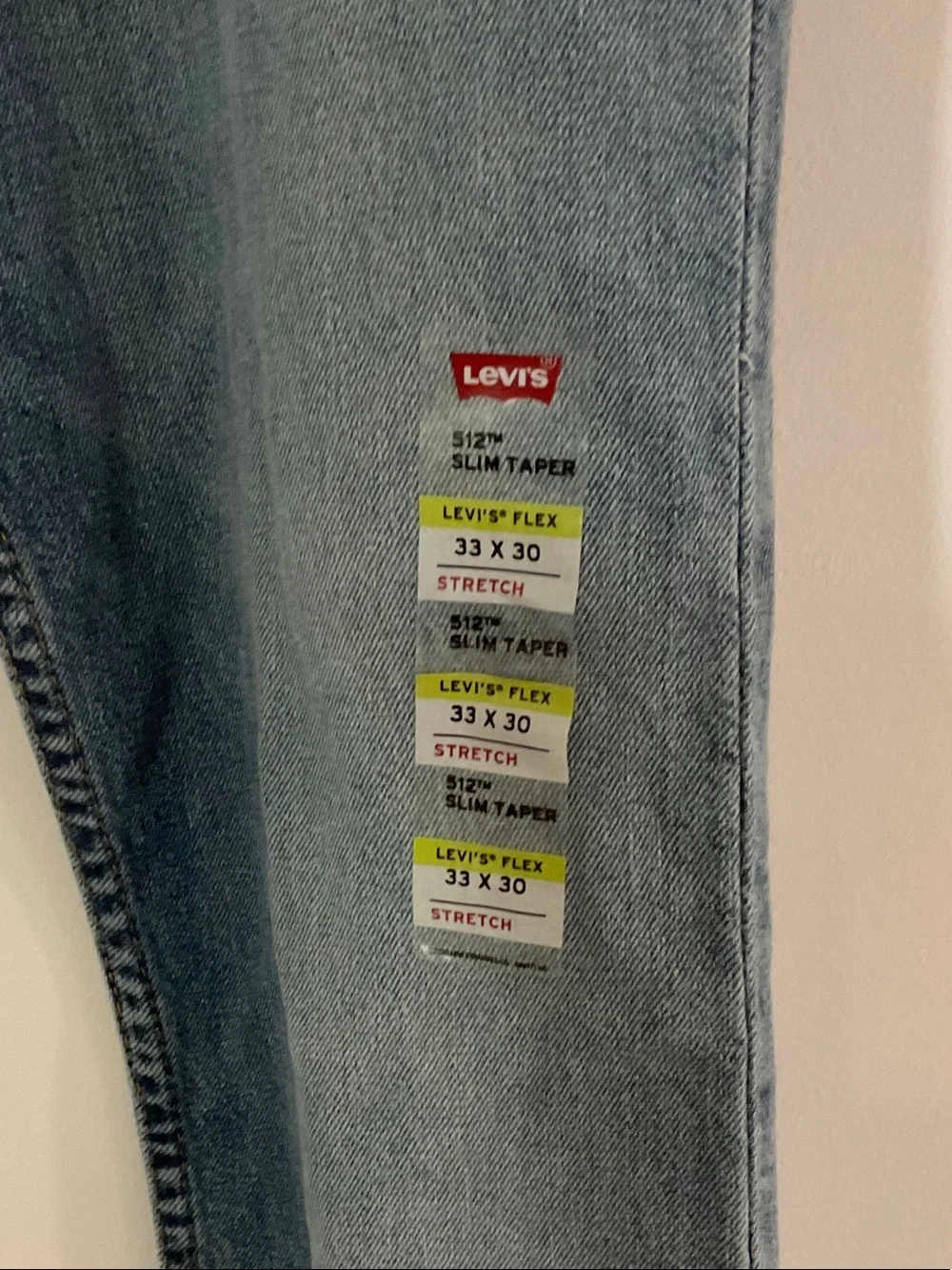 Levi's Men's Light Wash Skinny Jeans